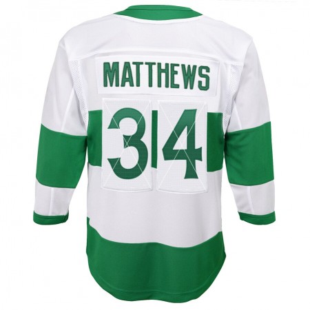 Herren Eishockey Toronto Maple Leafs Toronto St. Patricks Trikot Auston Matthew 34 Weiß Vintage Authentic